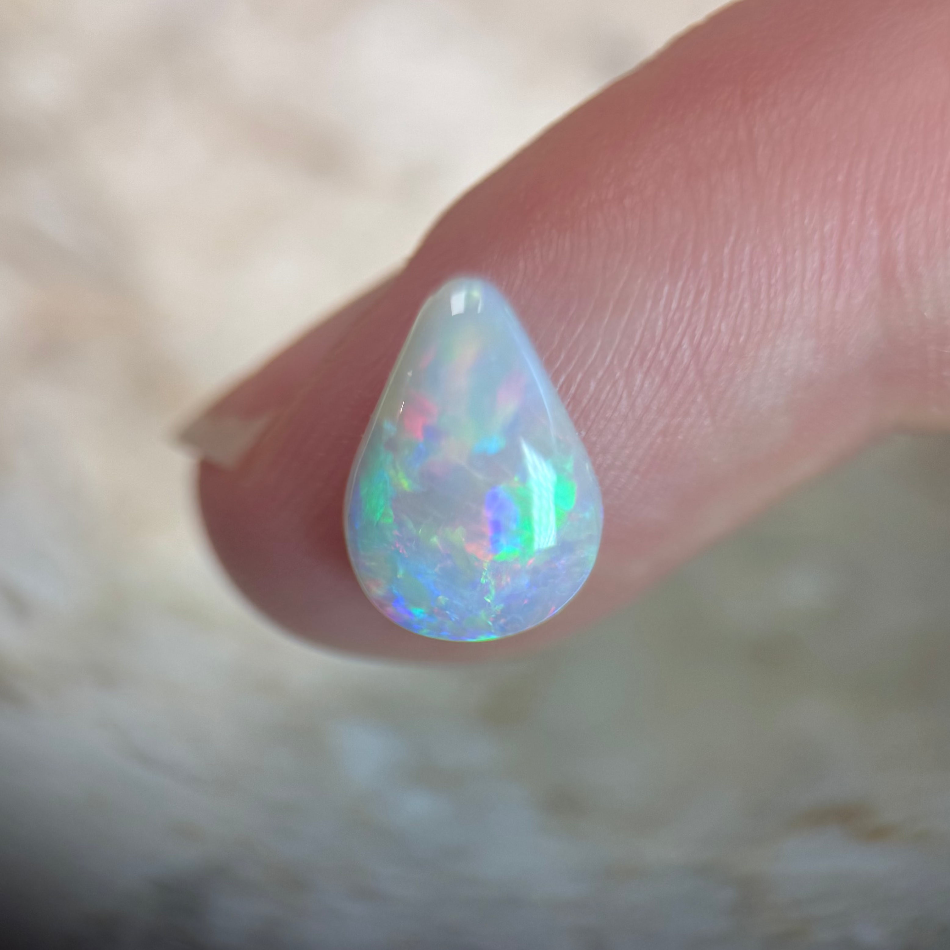 Crystal Teardrop // 3.05 carats